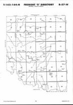 Fremont Township - East, Pembina, Directory Map, Cavalier County 2007